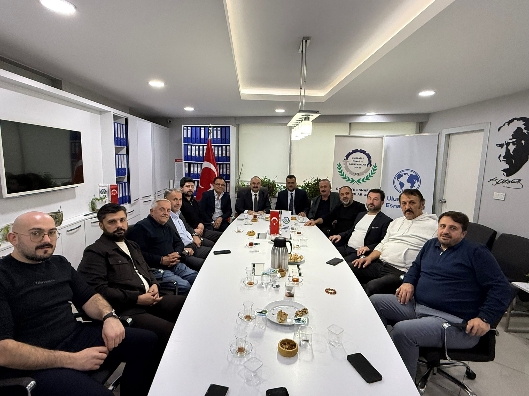 Ümraniye’de Kurumlar Arası Dayanışma Güçleniyor: Mehmet Özdil Kooperatif Başkanı Fatih Yıldız’ı Ağırladı